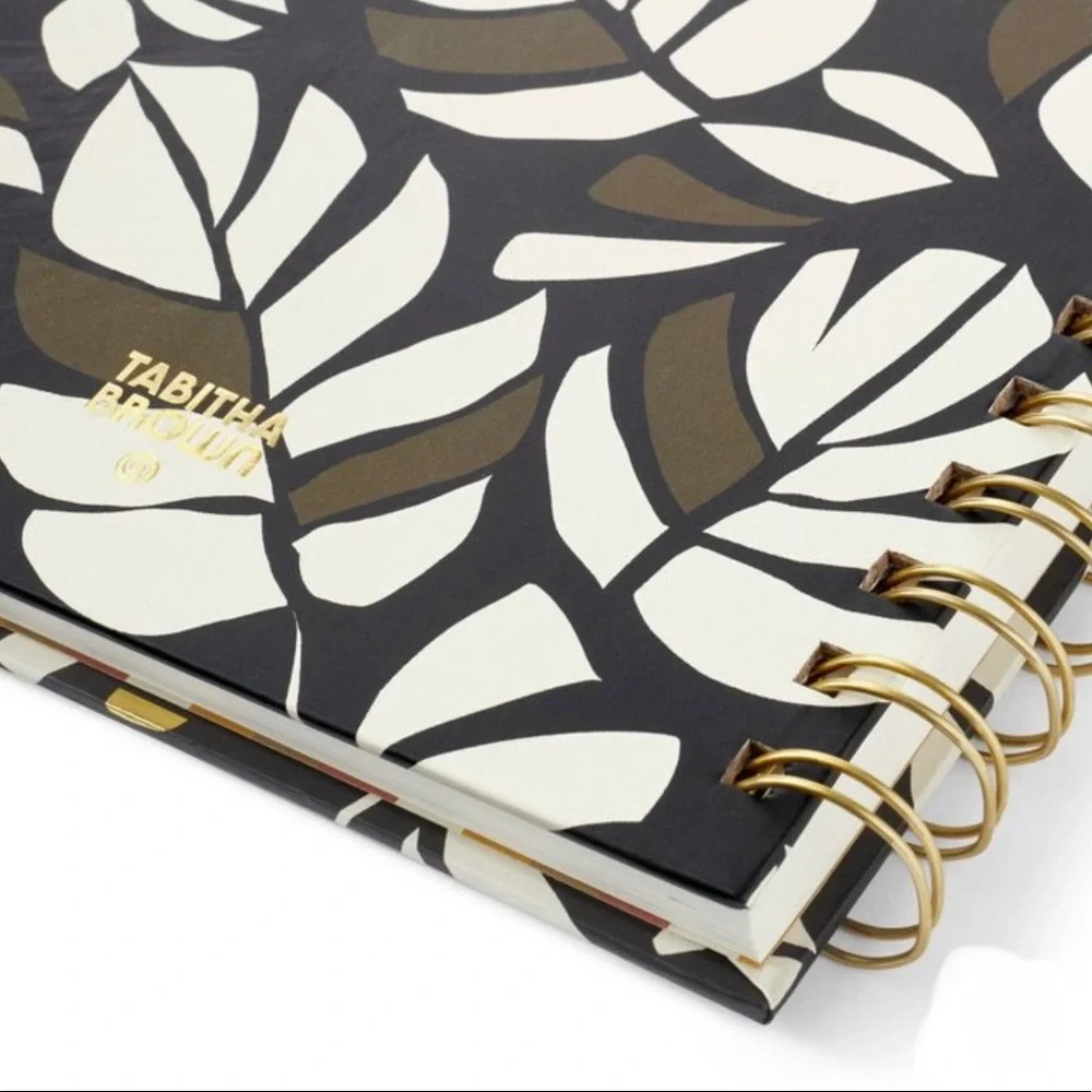 NWT Tabitha Brown x Target HAVE THE MOST AMAZING DAY spiral notebook.